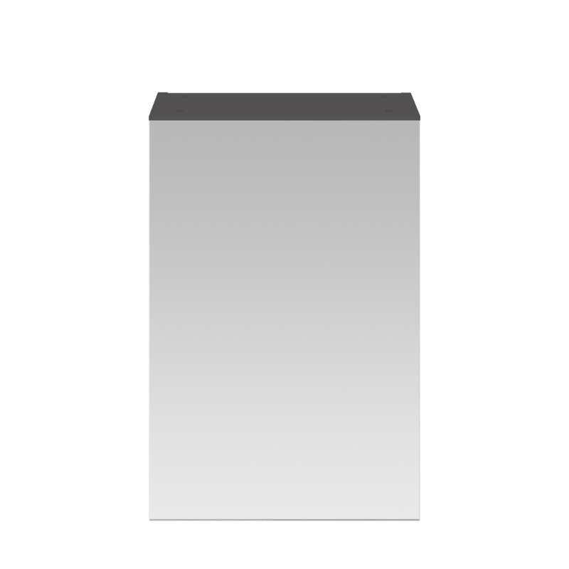 Nuie Athena Fusion Fitted Wall Hung 1 Door Mirror Cabinet (1 size, 2 colours) - Brand New Bathrooms