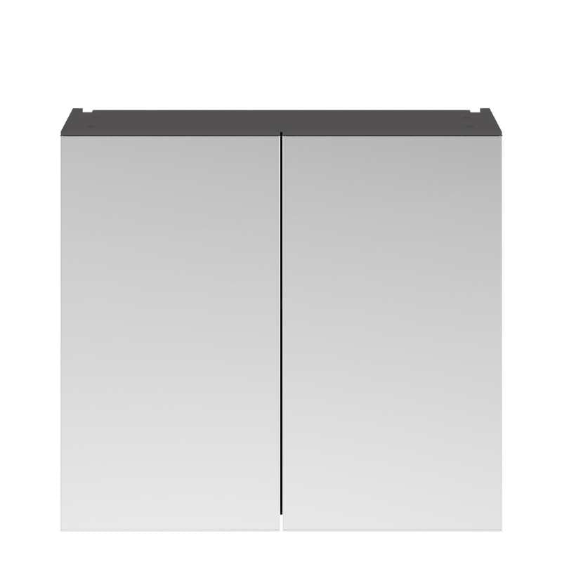 Nuie Athena Fusion Fitted Wall Hung 2 Door Mirror Unit (1 size, 2 colours) - Brand New Bathrooms