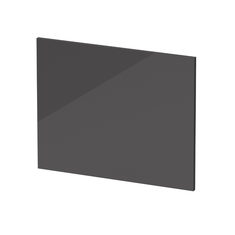 Brand New Bathrooms - Nuie Square Shower Bath Panel (2 style, Grey)
