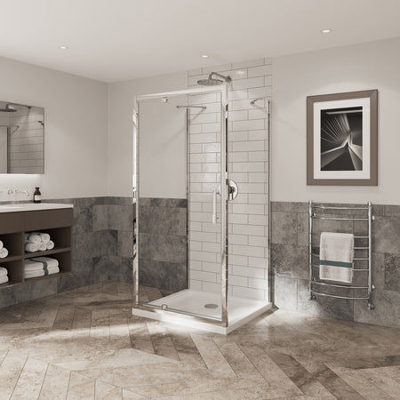 Coram Showers Optima 6 Side Panel (5 sizes, 4 colours) - Brand New Bathrooms
