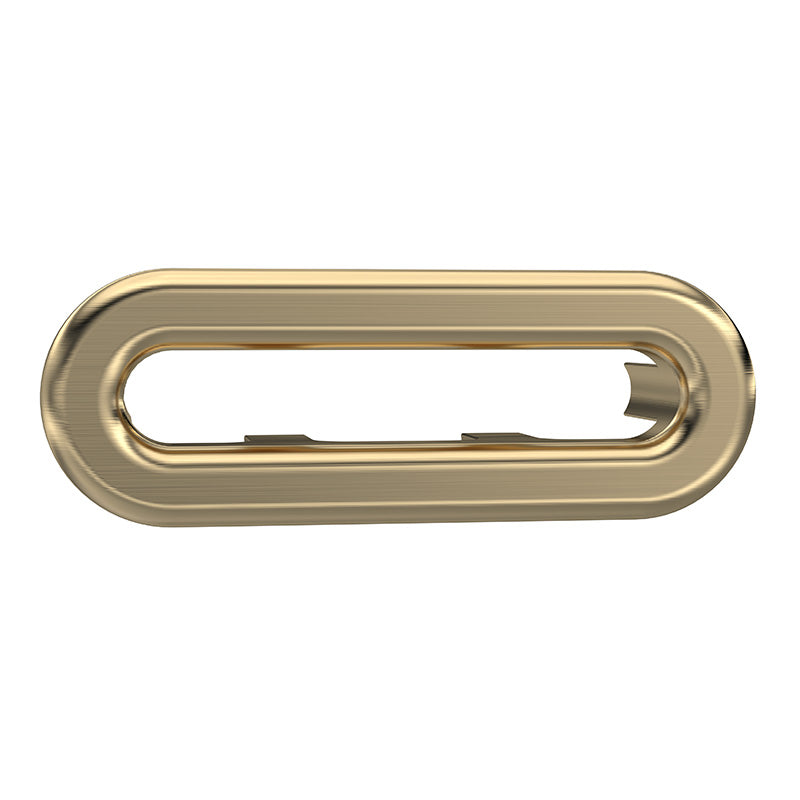 Nuie Oval Overflow Cover (1 size, 2 colours) - Brand New Bathrooms