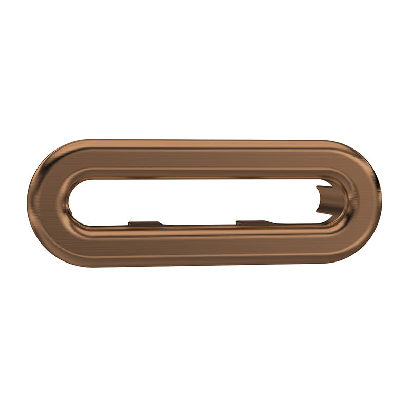 Nuie Overflow Cover (Brushed Bronze, 2 styles) - Brandnew Bathroom