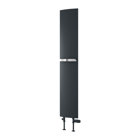 Reina Picoli Vertical Designer Aluminium Radiator (2 sizes, 3 colours) - Brand New Bathrooms
