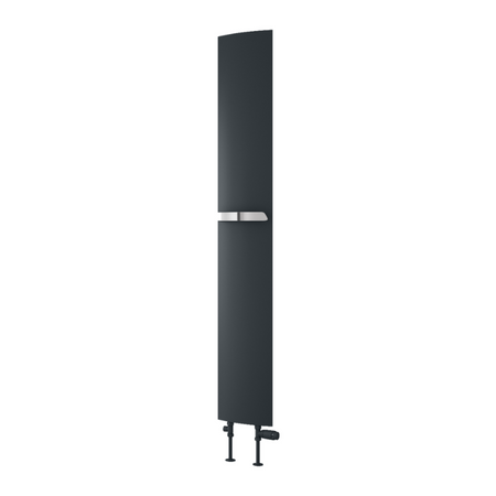 Reina Picoli Vertical Designer Aluminium Radiator (2 sizes, 3 colours) - Brand New Bathrooms