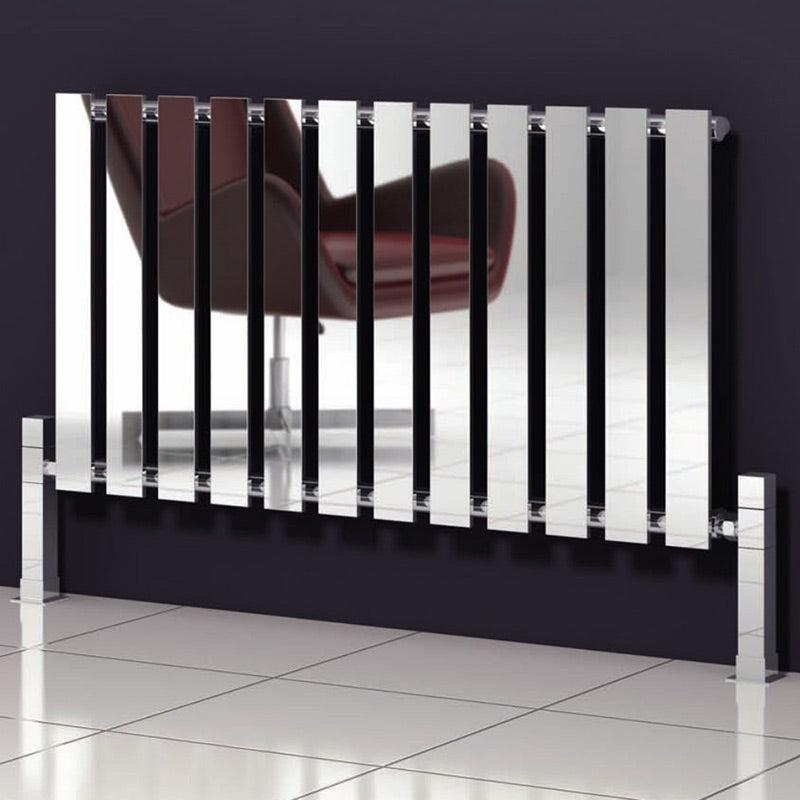 Reina Pienza Designer Radiator (4 sizes, Chrome) - Brand New Bathrooms