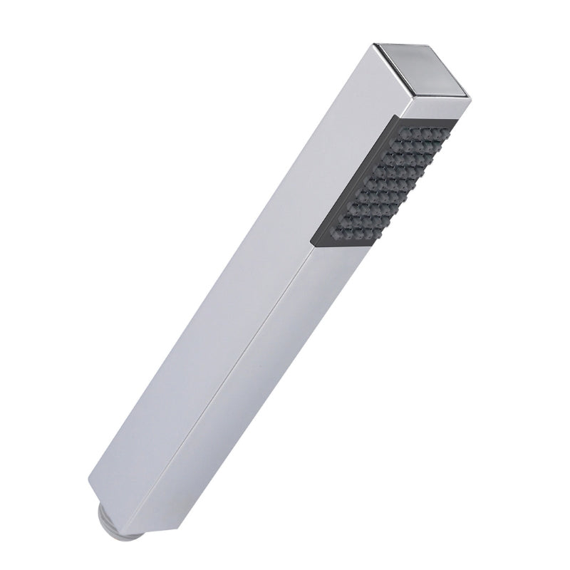Nuie Shower Accessories Square Brass Handset (1 size, Chrome) - Brand New Bathrooms