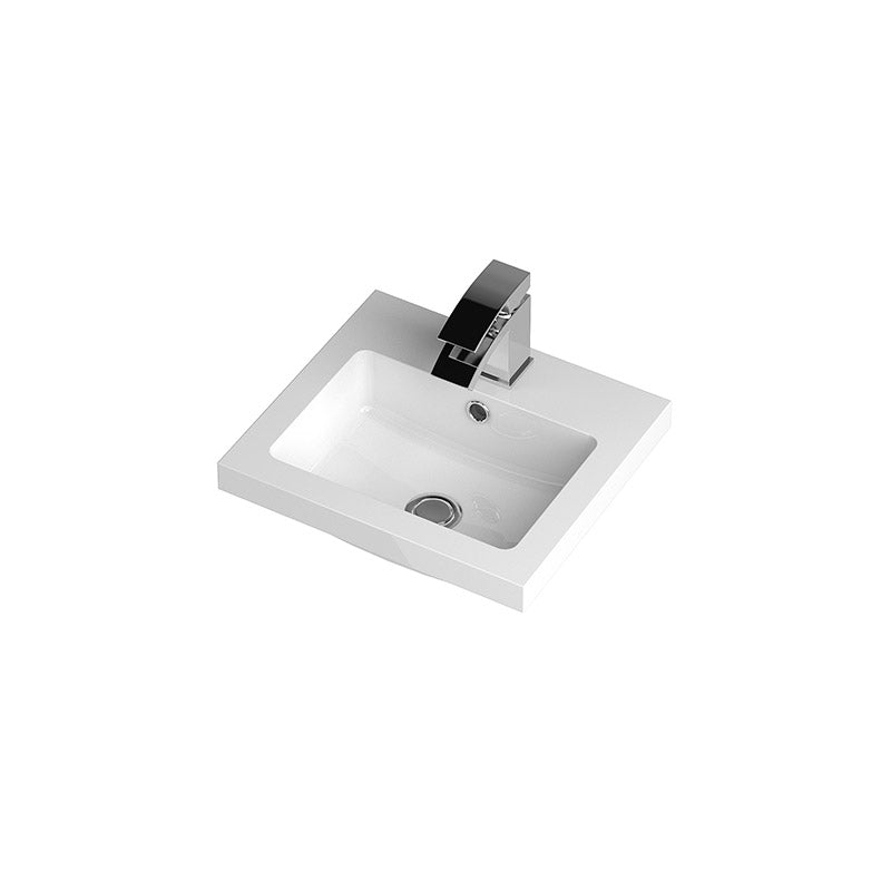 Hudson Reed Fusion Floor Standing Single Door 400mm Vanity Unit & Polymarble Basin (1 size, 5 colours) - Brand New Bathrooms