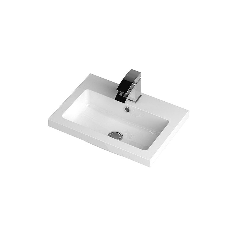 Hudson Reed Fusion Floor Standing Double Door 500mm Vanity Unit & Polymarble Basin (1 size, 5 colours) - Brand New Bathrooms
