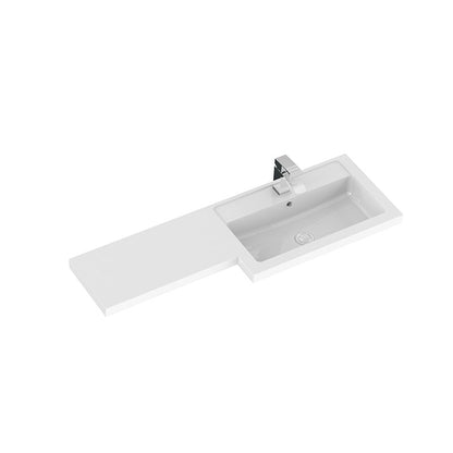Hudson Reed Fusion Floor Standing Double Door Vanity Basin Unit & WC Unit - Right Hand Combination (1 size, 5 colours) - Brand New Bathrooms