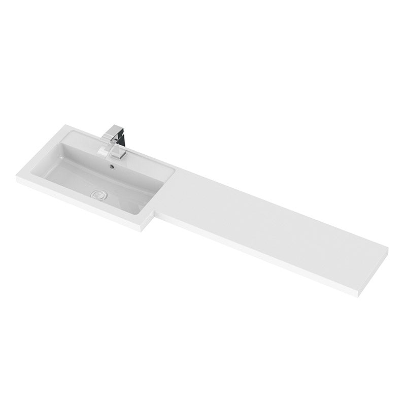 Hudson Reed Fusion Floor Standing Five Door 1500mm Vanity Basin Unit - Left Hand Combination (1 size, 5 colours) - Brand New Bathrooms