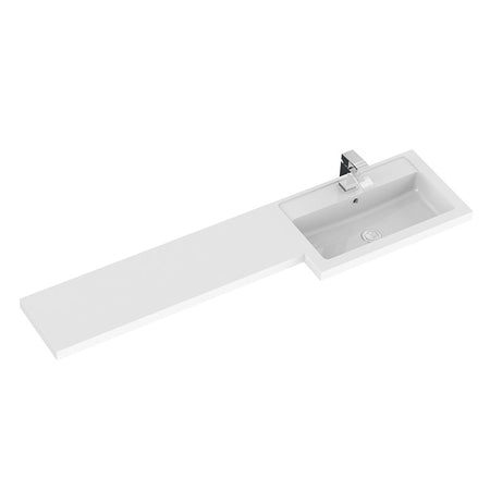 Hudson Reed Fusion Floor Standing Triple Door 1500mm Vanity Basin & WC Unit - Right Hand Combination (1 size, 5 colours) - Brand New Bathrooms