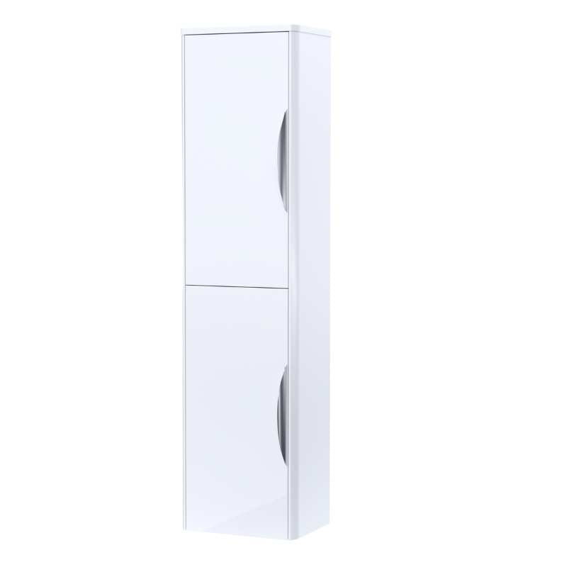 Nuie Parade Wall Hung Tall Unit 2 Door (1 size, Gloss White) - Brand New Bathrooms