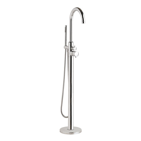 Hudson Reed Tec Lever Taps Floor Standing Bath Shower Mixer (1 size, Chrome) - Brand New Bathrooms