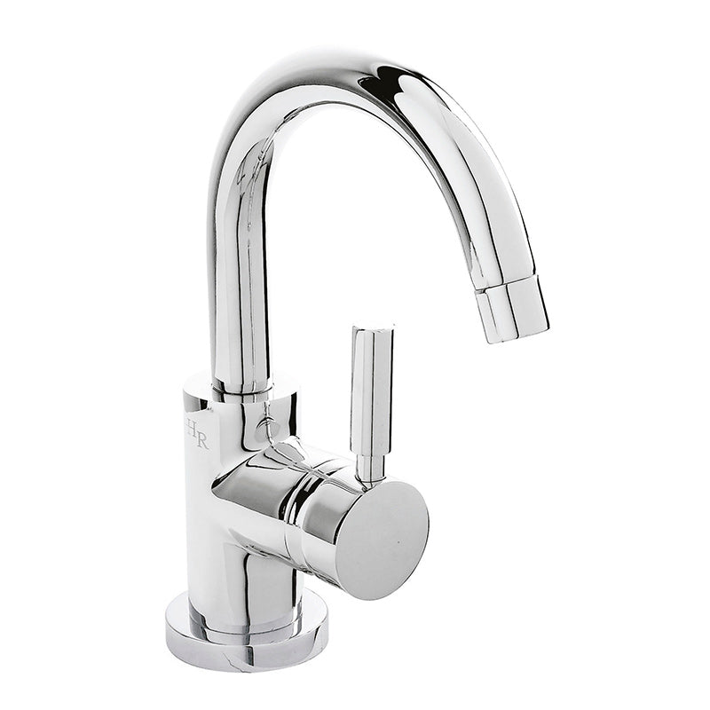 Hudson Reed Tec Single Lever Mini Mono Basin Mixer (1 size, Chrome) - Brand New Bathrooms