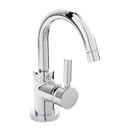 Hudson Reed Tec Single Lever Mini Mono Basin Mixer (1 size, Chrome) - Brand New Bathrooms