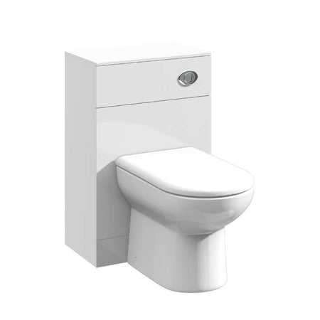 Nuie Mayford Floor Standing WC Unit (4 sizes, Gloss White) - Brand New Bathrooms