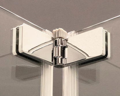 Coram Showers Premier 8 Bi-Fold Shower Door (4 sizes, Chrome) - Brand New Bathrooms