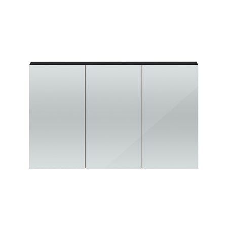Hudson Reed Quartet Wall Hung Triple Door 1350mm Mirror Cabinet (1 size, 3 colours) - Brand New Bathrooms