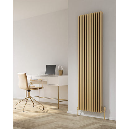 Reina Albano Vertical Aluminium Radiator (6 sizes, 4 colours) - Brand New Bathrooms