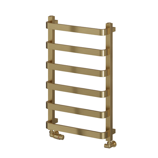 Reina Flora Vertical Mild Steel Towel Radiator (3 sizes, 2 colours) - Brand New Bathrooms