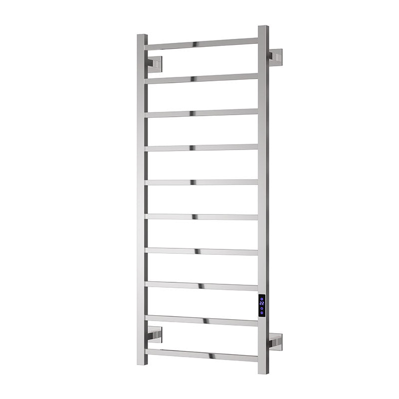 Reina Velino Dry Electric Stainless Steel Towel Radiator (2 sizes, 2 colours) - Brand New Bathrooms