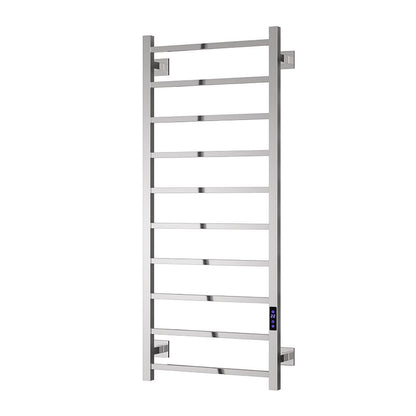 Reina Velino Dry Electric Stainless Steel Towel Radiator (2 sizes, 2 colours) - Brand New Bathrooms