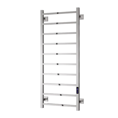 Reina Velino Dry Electric Stainless Steel Towel Radiator (2 sizes, 2 colours) - Brand New Bathrooms