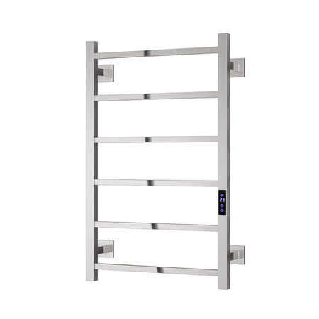 Reina Velino Dry Electric Stainless Steel Towel Radiator (2 sizes, 2 colours) - Brand New Bathrooms