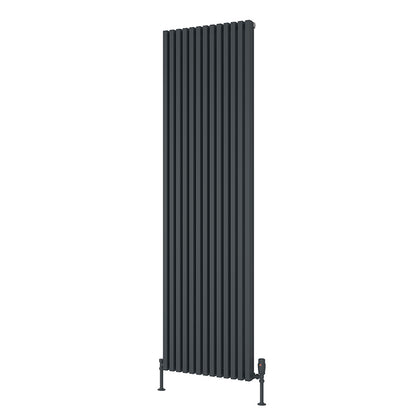 Reina Albano Vertical Aluminium Radiator (6 sizes, 4 colours) - Brand New Bathrooms