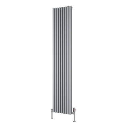 Reina Albano Vertical Aluminium Radiator (6 sizes, 4 colours) - Brand New Bathrooms