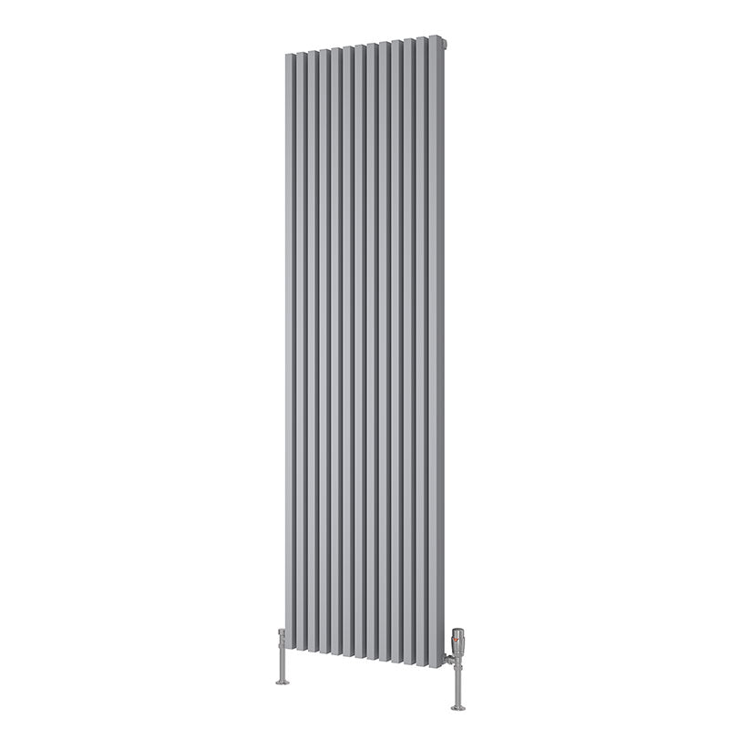 Reina Albano Vertical Aluminium Radiator (6 sizes, 4 colours) - Brand New Bathrooms