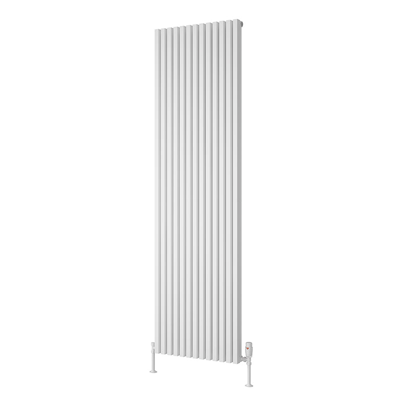 Reina Albano Vertical Aluminium Radiator (6 sizes, 4 colours) - Brand New Bathrooms