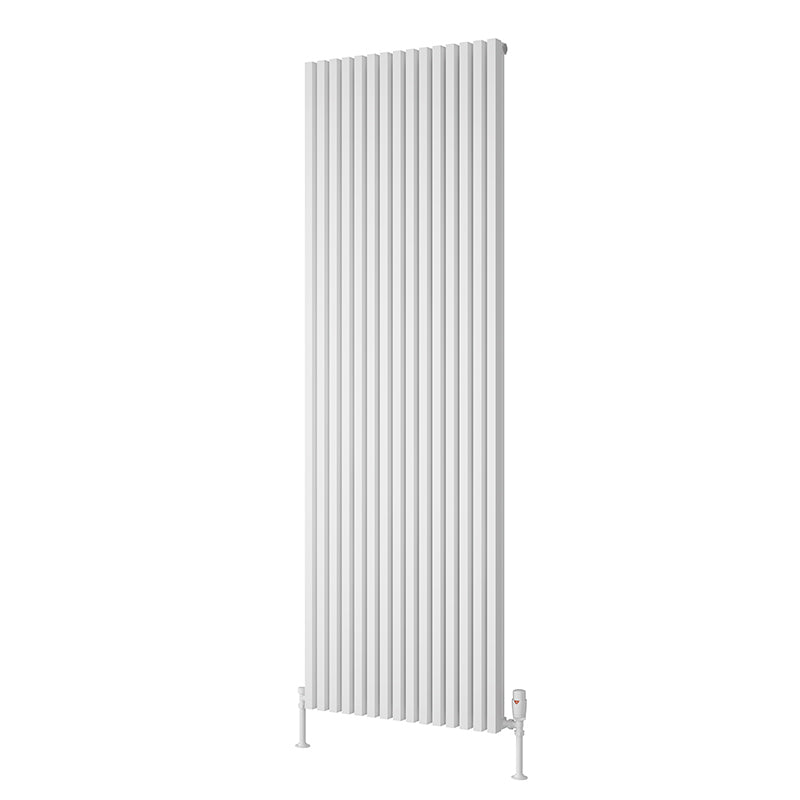 Reina Albano Vertical Aluminium Radiator (6 sizes, 4 colours) - Brand New Bathrooms