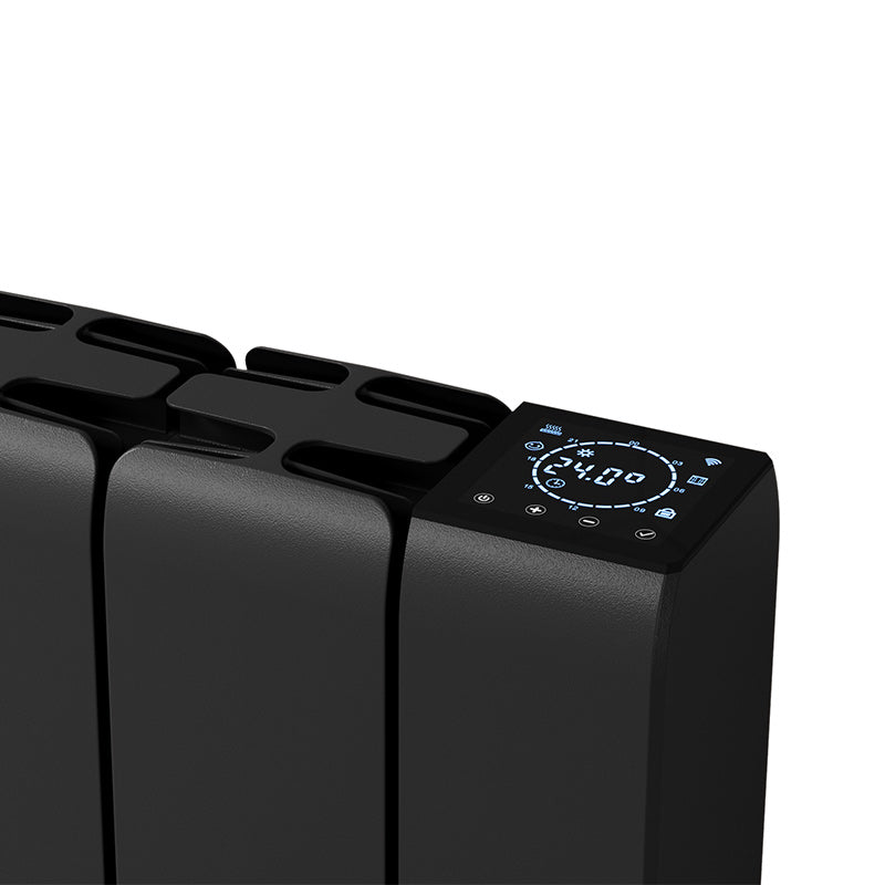 Reina Aron Electric Horizontal Aluminium Radiator (4 sizes, 2 colours) - Brand New Bathrooms