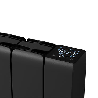 Reina Aron Electric Horizontal Aluminium Radiator (4 sizes, 2 colours) - Brand New Bathrooms