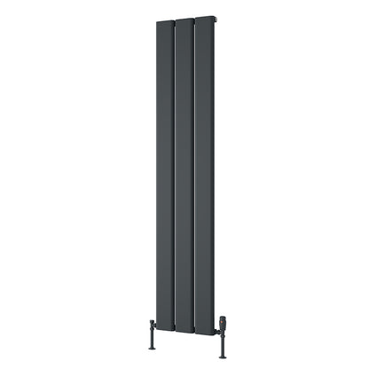 Reina Caldaro Vertical Aluminium Radiator (4 sizes, 3 colours) - Brand New Bathrooms