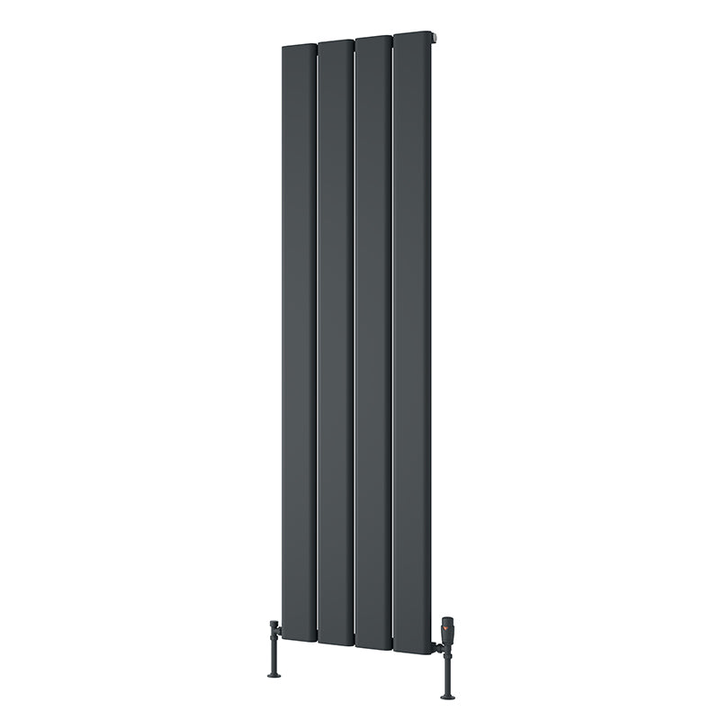 Reina Caldaro Vertical Aluminium Radiator (4 sizes, 3 colours) - Brand New Bathrooms