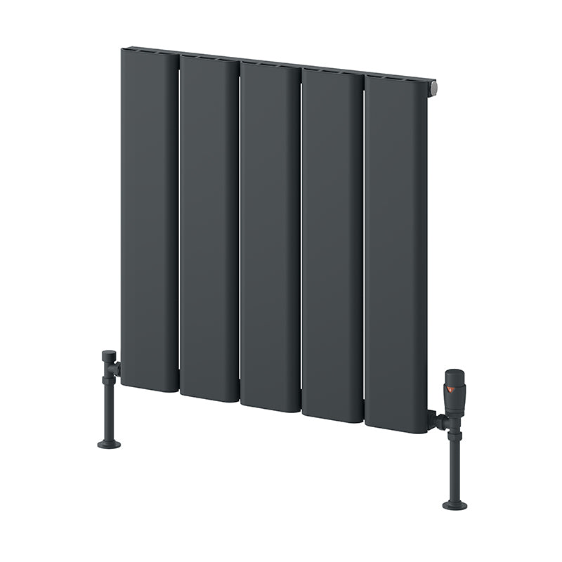 Reina Caldaro Horizontal Aluminium Radiator (4 sizes, 2 colours) - Brand New Bathrooms