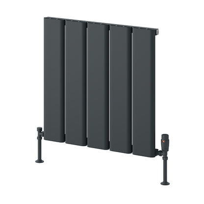Reina Caldaro Horizontal Aluminium Radiator (4 sizes, 2 colours) - Brand New Bathrooms
