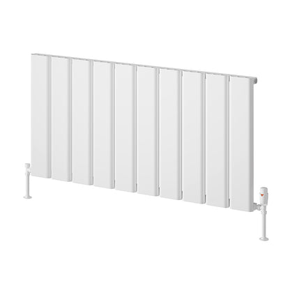 Reina Caldaro Horizontal Aluminium Radiator (4 sizes, 2 colours) - Brand New Bathrooms