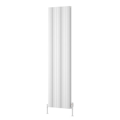 Reina Gio Vertical Aluminium Radiator (3 sizes, 2 types, 2 colours) - Brand New Bathrooms