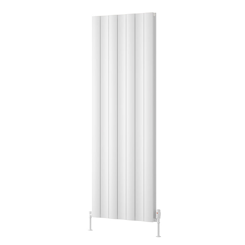 Reina Gio Vertical Aluminium Radiator (3 sizes, 2 types, 2 colours) - Brand New Bathrooms