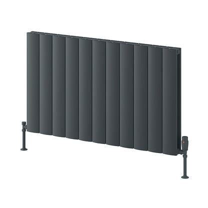 Reina Loco Horizontal Aluminium Radiator (5 sizes, 2 colours) - Brand New Bathrooms