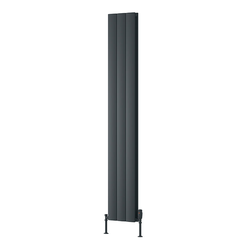 Reina Loco Vertical Aluminium Radiator (5 sizes, 2 colours) - Brand New Bathrooms