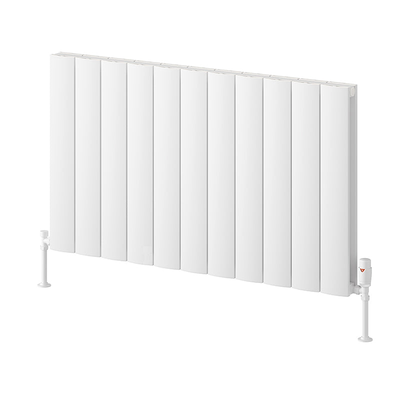 Reina Loco Horizontal Aluminium Radiator (5 sizes, 2 colours) - Brand New Bathrooms