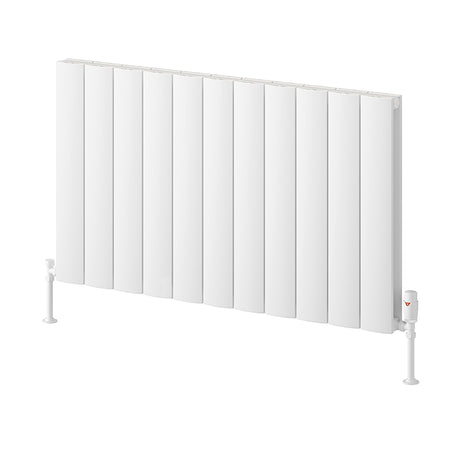 Reina Loco Horizontal Aluminium Radiator (5 sizes, 2 colours) - Brand New Bathrooms