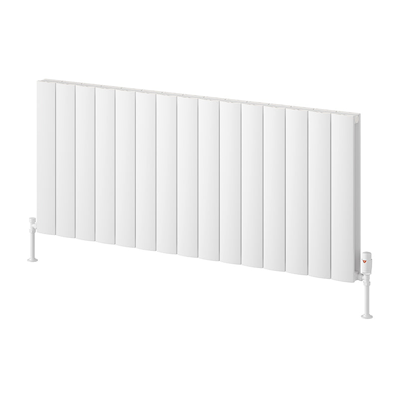Reina Loco Horizontal Aluminium Radiator (5 sizes, 2 colours) - Brand New Bathrooms
