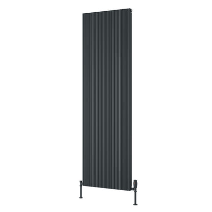 Reina Melvin Vertical Aluminium Radiator (2 sizes, 5 colours) - Brand New Bathrooms