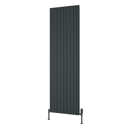 Reina Melvin Vertical Aluminium Radiator (2 sizes, 5 colours) - Brand New Bathrooms