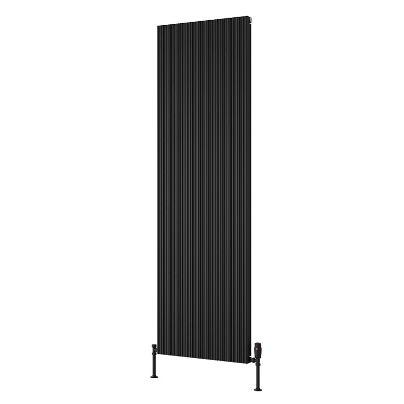 Reina Melvin Vertical Aluminium Radiator (2 sizes, 5 colours) - Brand New Bathrooms